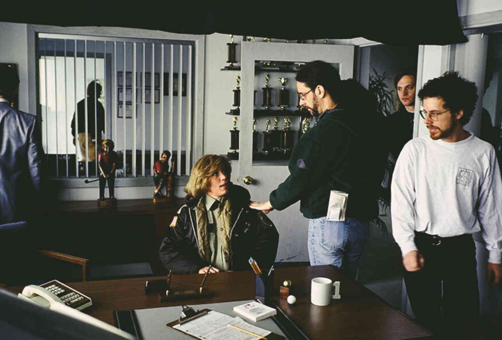 Joel und Ethan Coen am Set von «Fargo»